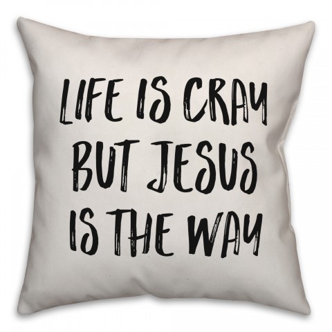 Jesus Is The Way Pillow