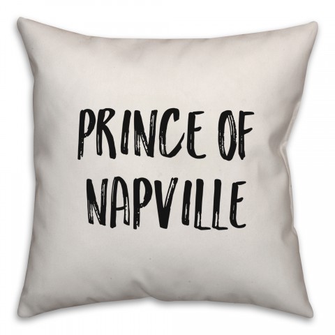 Prince of Napville Pillow Cover