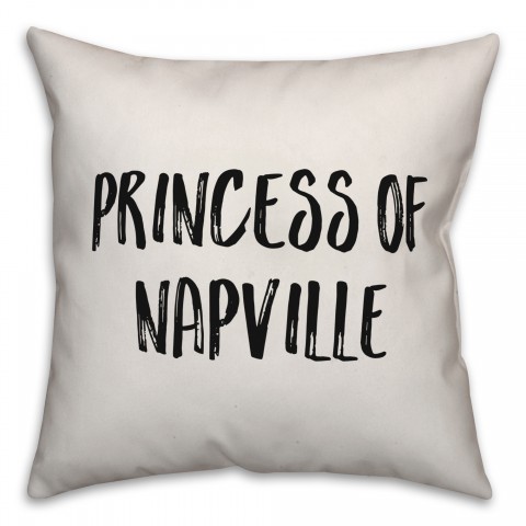 Princess Of Napville Pillow Cover