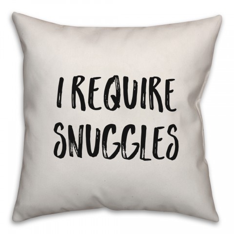 Autumn Is For Snuggles Pillow