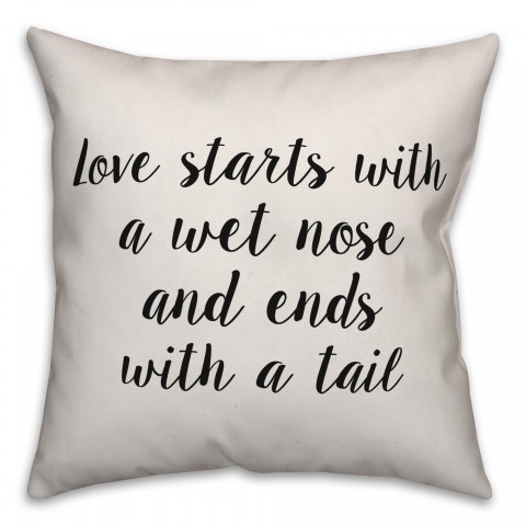 Love Starts With Pillow