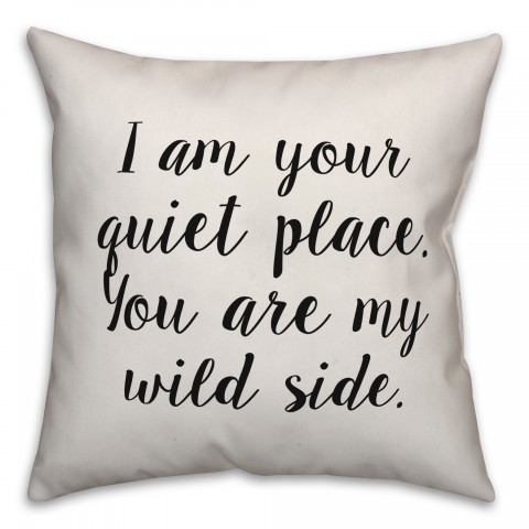 You Are My Wild Side Pillow