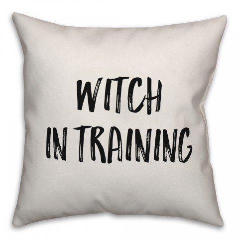 Witch In Training Pillow