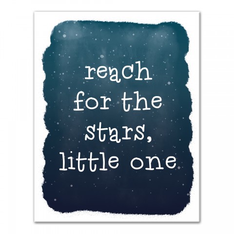 Reach for the Stars 11x14 Canvas Wall Art