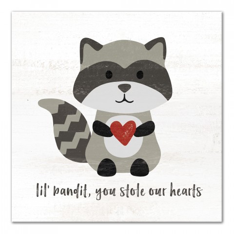 You Stole Our Hearts 16x16 Canvas Wall Art