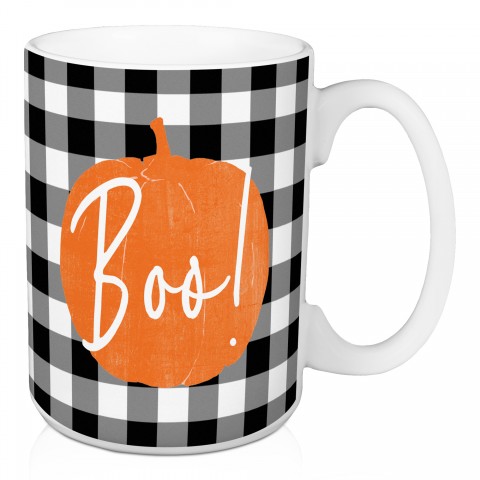 Boo! Pumpkin 15 oz Mug