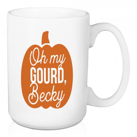 Oh My Gourd, Becky 15 oz Mug