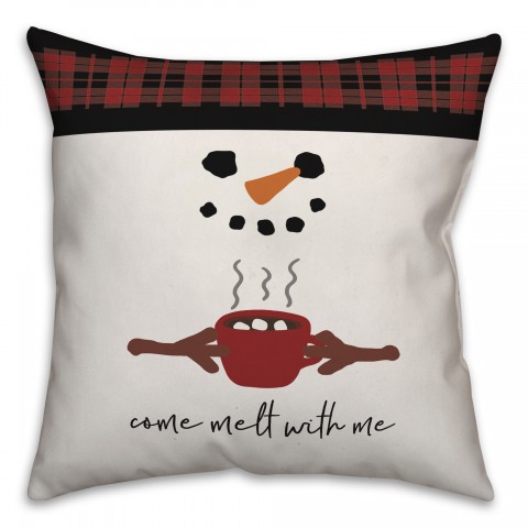 Come Melt with Me 18x18 Spun Poly Pillow