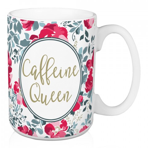 Caffeine Queen 15 oz Mug