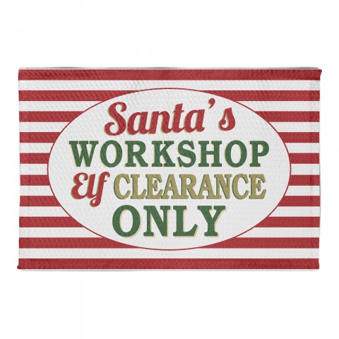 Santa's Workshop 2x3 Area Rug