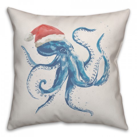 Santapus 18x18 Spun Poly Pillow