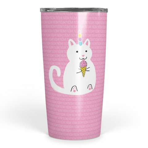Nom Kittycorn 20 oz Tumbler