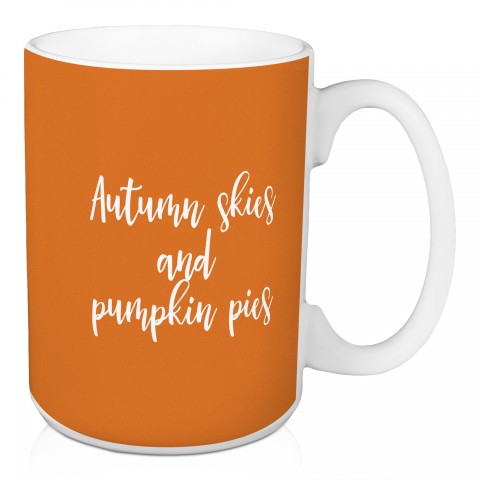 Always Be Thankful in Orange 15 oz Mug