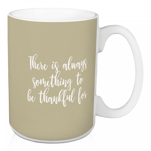 Snuggle Season in Beige 15 oz Mug