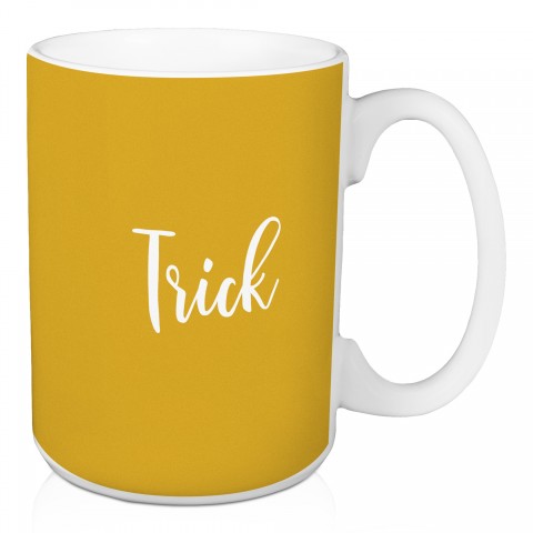 Trick in Mustard 15 oz Mug