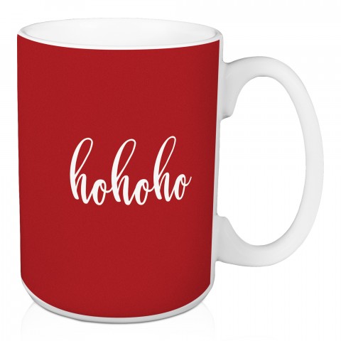 Hohoho in Red 15 oz Mug