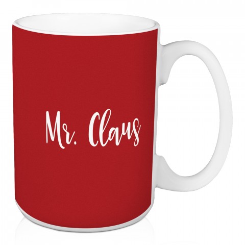 Mr. Claus in Red 15 oz Mug