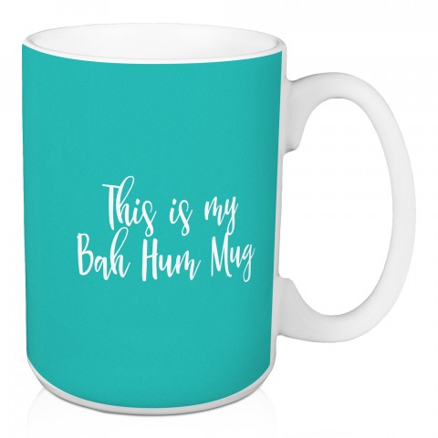 Bah Humbug in Gray 15 oz Mug