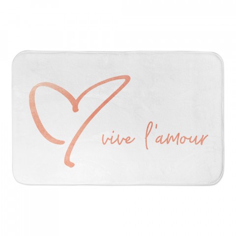 Vive L'Amour 34x21 Bath Mat