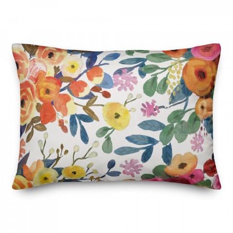 Wildflowers 14x20 Spun Poly Pillow
