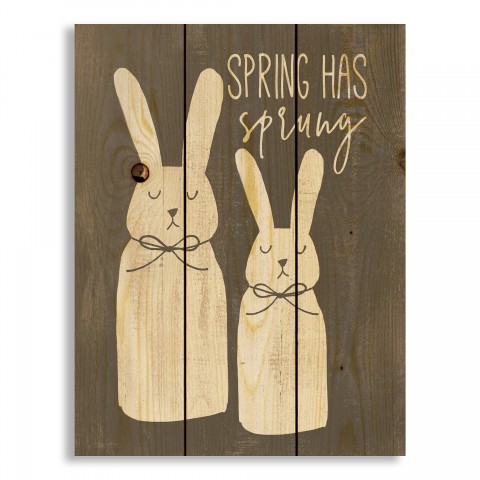 Spring Has Sprung 10.5x14 Pallet Wood Art