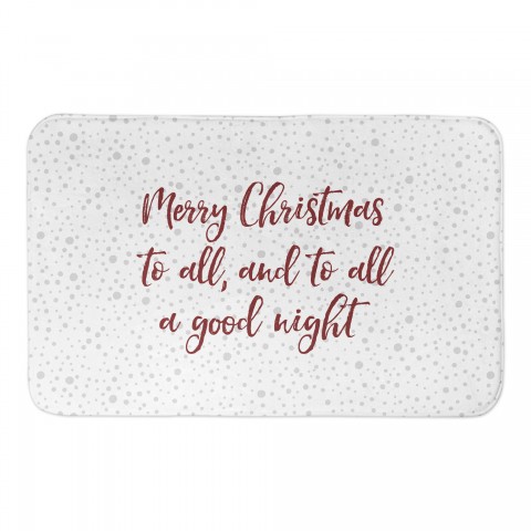 To All a Good Night 34x21 Bath Mat