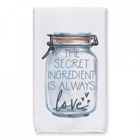 The Secret Ingredient is Love Buffalo Check Textiles Collection