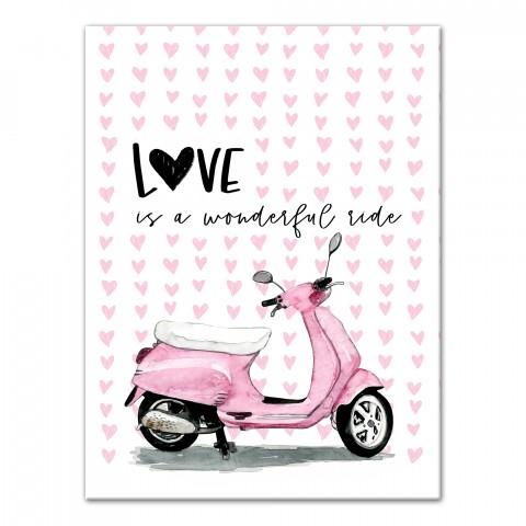 Love is a Wonderful Ride Wall Art