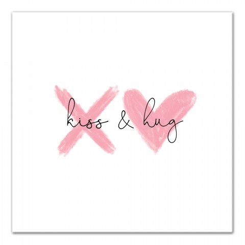 Kiss & Hug Wall Art