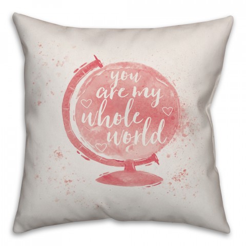 Whole World Pillow