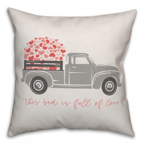 Love Truck  Pillow