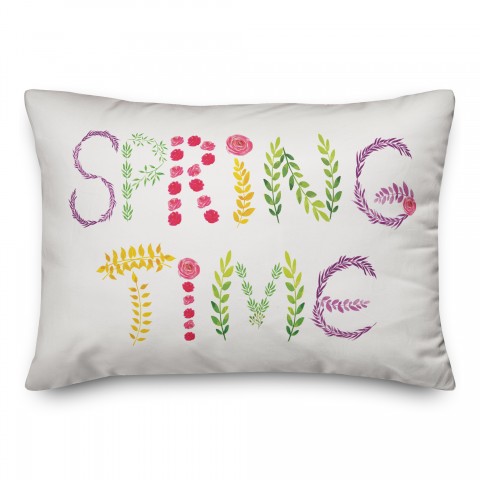 Spring Time 14x20 Spun Poly Pillow