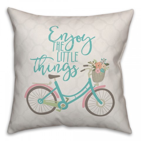 Enjoy the Little Things Pillow