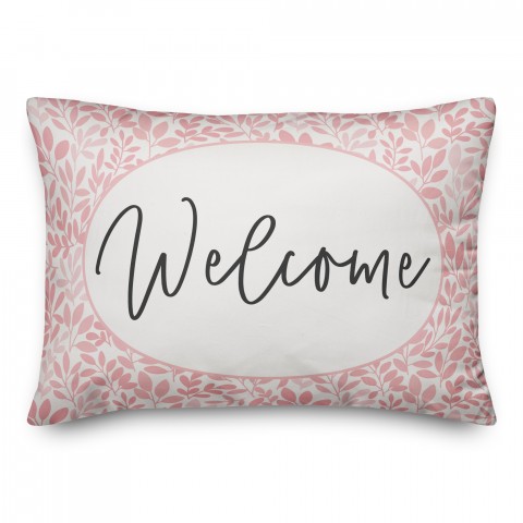 Welcome 14x20 Spun Poly Pillow