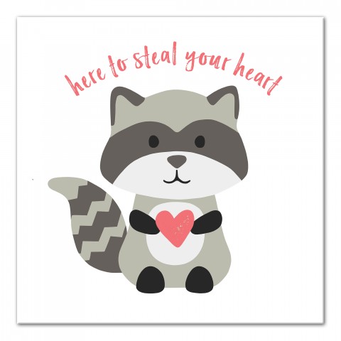 Steal Your Heart Canvas Wall Art