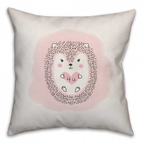 Love Hedgehog Pillow