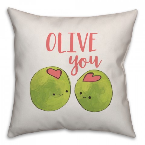 Olive You Pillow