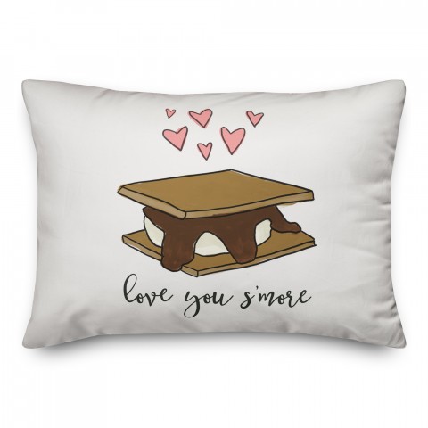 s'more love 14x20 Spun Poly Pillow
