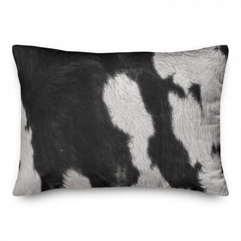 Cow Pattern 14x20 Spun Poly Pillow