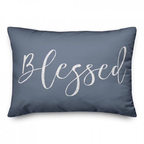 Blessed 14x20 Spun Poly Pillow