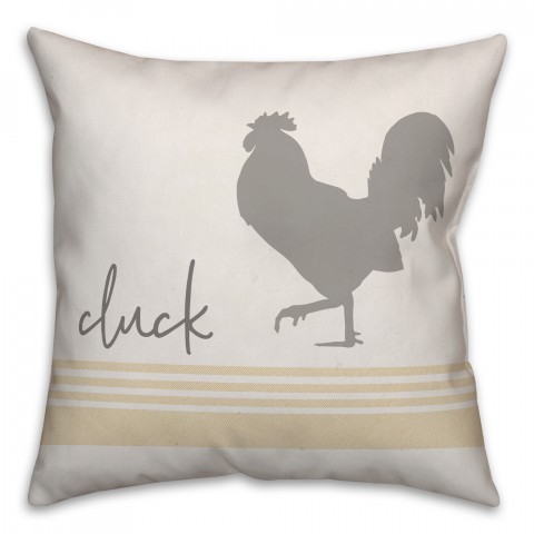 Cluck Rooster Pillow
