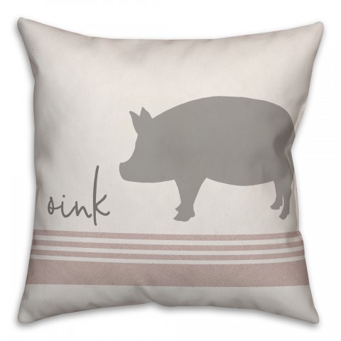 Oink Pig Pillow