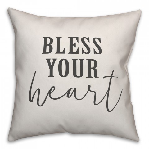 Bless Your Heart Pillow