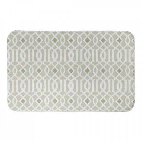 Beige Kirkwood 34x21 Bath Mat