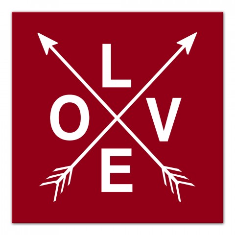 Love Arrows Wall Art
