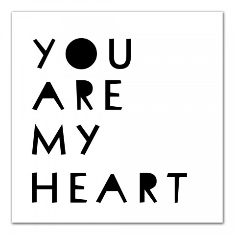 You Are My Heart Wall Art