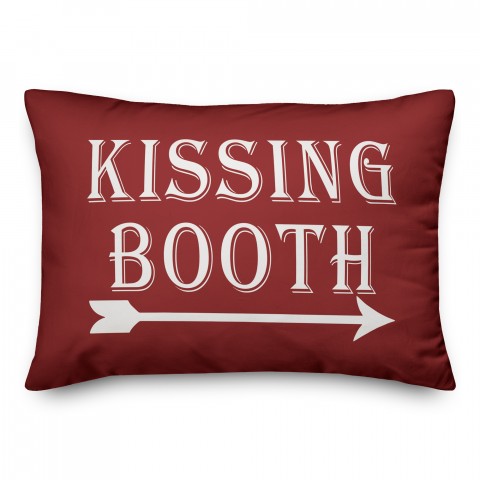 Kissing Booth 14x20 Spun Poly Pillow