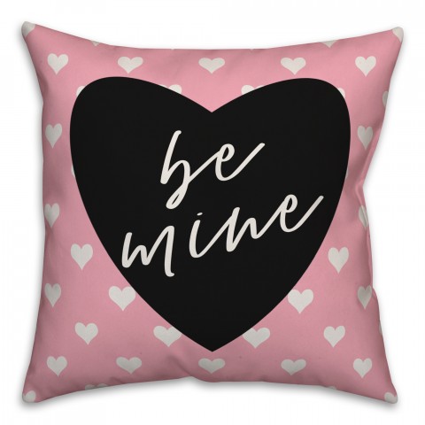Be Mine Hearts Pillow