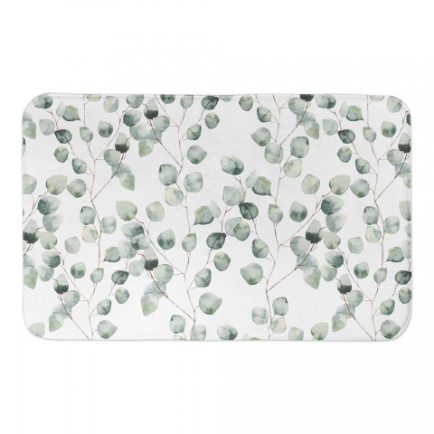 Eucalyptus Pattern 34x21 Bath Mat