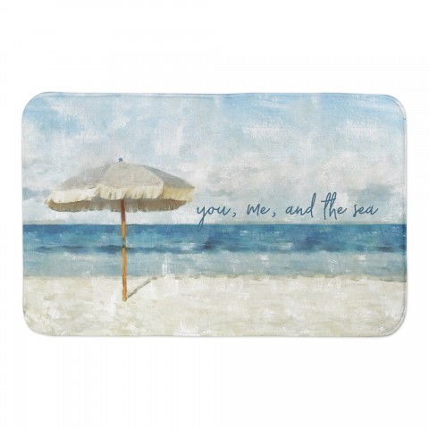 Beach Umbrella 34x21 Bath Mat